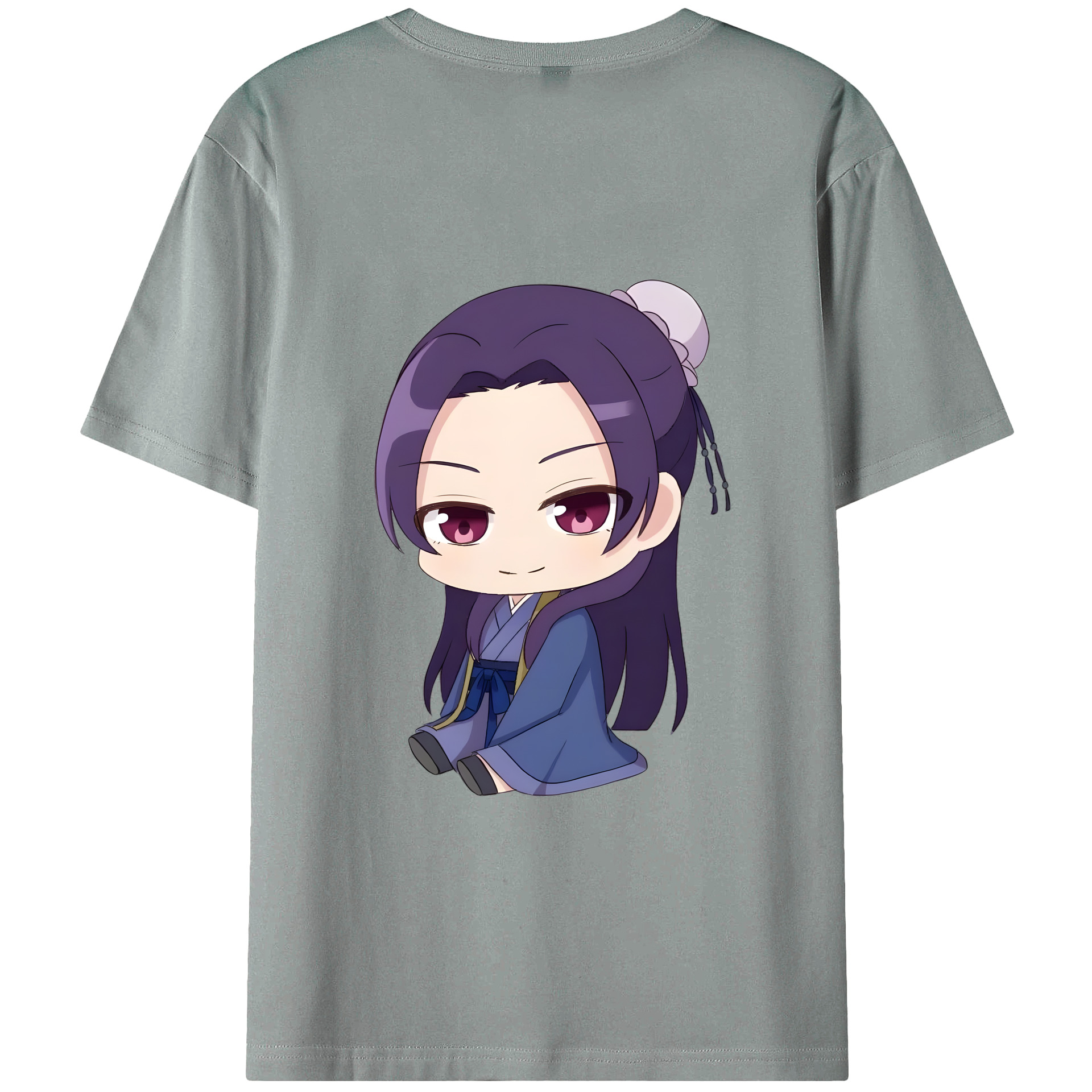 （画像用） 薬屋のひとりごと The Apothecary Diaries 綿100％ メンズ半袖Tシャツ（バックプリント） 通気性
